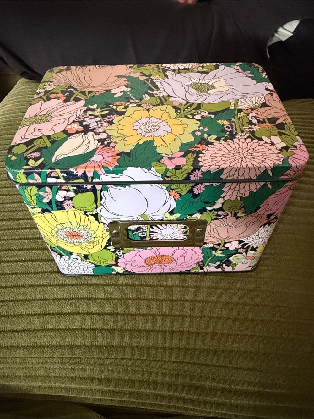 Floral Decorative Storage Box -Vera Bradley
